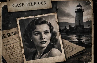 An old photograph of a mysterious woman