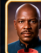 Captain Sisko character artwork