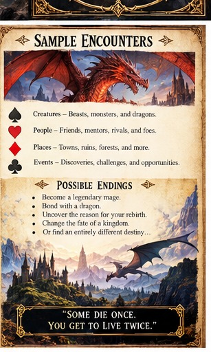 Dragon and fantasy encounters