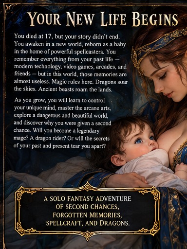 Elara with her reborn infant